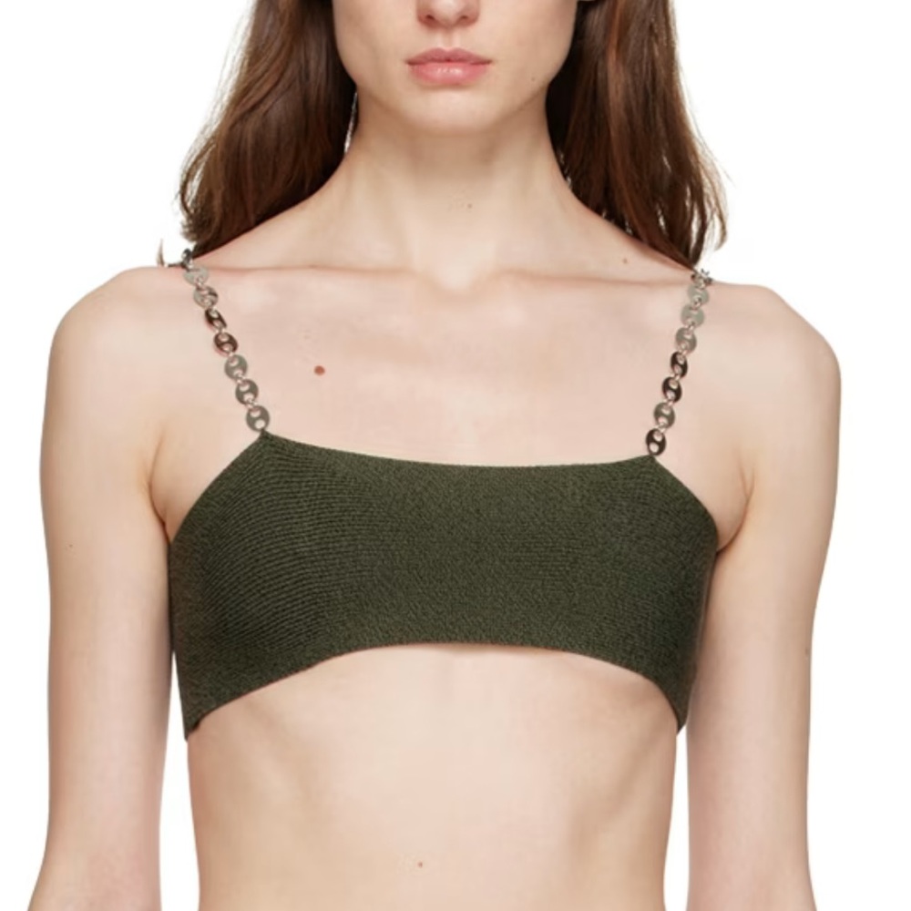 NWOT Aya Muse Pomo Bra in Pine Size Small